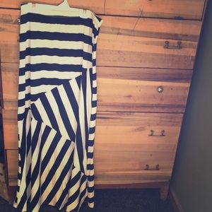 Striped Women’s Maxi Skirt